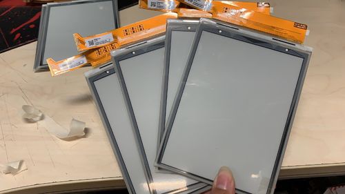 ODM 6 นิ้ว 221PPI e Ink display เทคโนโลยีแบบ ENS060XCD แบบ
