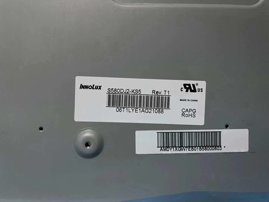 ซื้อ อินโนลักซ์ 58 นิ้ว จอจอ LCD ขนาดใหญ่ S580DJ2-KS5 3840*2160 พิกเซล 76PPI 1.07 พันล้านสี 56P online manufacture