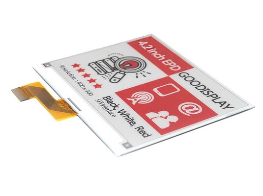 ราคาดี 4.2นิ้ว 3-สี E Ink Display พร้อมรีเฟรชเร็ว 10 วินาที และอัปเดตบางส่วนสำหรับป้ายราคาอิเล็กทรอนิกส์ ออนไลน์