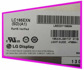 ซื้อ LG 18.5 นิ้ว LCD TV Panel LC185EXN-SCA1 30 Pin 16.7M สี 300cd/m2 ความสว่าง online manufacture