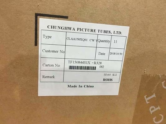 ซื้อ CPT 15in 85PPI 450Cd/M2 เครื่องจอ LCD อุตสาหกรรม CLAA150XQ01CW online manufacture