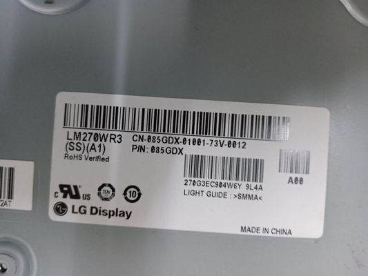 ซื้อ 27in 163PPI 3480x2160 แผน LCD อุตสาหกรรม LM270WR3-SSA1 online manufacture
