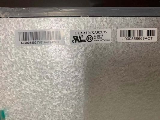 ซื้อ LCM CPT Industrial Lcd Panel 10.4 นิ้ว 220cd/M2 1024*768 123PPI CLAA104XA02CW online manufacture