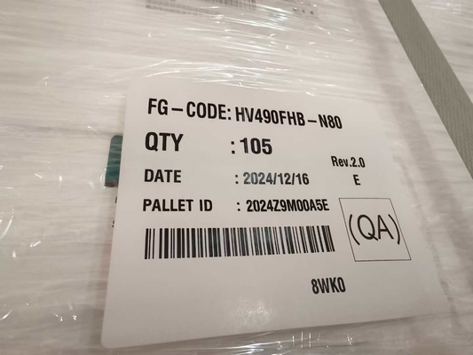 BOE จอ LCD ขนาด 49 นิ้ว จอ LCD ทีวี จิตอล ไซเนจ จอ HV490FHB-N80 51pin หน้าจอกว้าง ความละเอียดสูง 1920*1080 พิกเซล