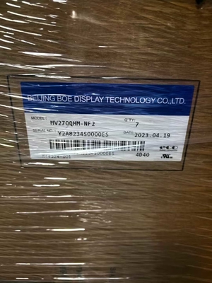 BOE 27 นิ้ว แผน LCD Desktop MV270QHM-NF2 2560*1440 พิกเซล 108ppi 400CD/M2 10.0V โมดูล LCD PC 60pin