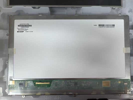 Sharp 10.1inch Industrial Lcd panel LQ101K1LY04 1280*800 พิกเซล 149PPI 400cd/M2 40PIN 3.3V