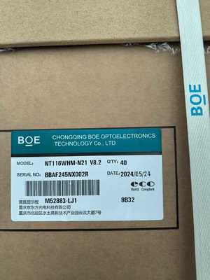 แผงจอแสดงผล LCD แล็ปท็อป BOE ขนาด 11.6 นิ้ว NT116WHM-N21 1366x768 พิกเซล FHD 135PPI 30P lcd สำหรับอุตสาหกรรม