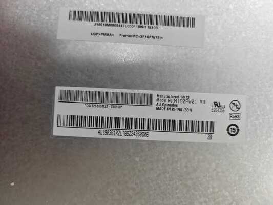 ราคาดี AUO โมดูล LCD เดสก์ท็อปขนาด 19 นิ้ว พร้อมพิกเซล 1440x900 89PPI 30 พิน ​M190PW01 V.8 แผง LCD แล็ปท็อป ออนไลน์