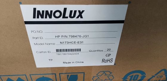 ราคาดี 17.3 นิ้วทีวีจอหน้ากว้าง LCD คอมพิวเตอร์ มอนิเตอร์ Innolux 300cd / m2 30 Pin N173HCE-E31 ออนไลน์