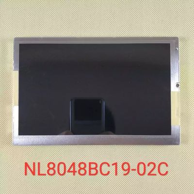ราคาดี จอแสดงผล LCD อุตสาหกรรม NEC NL8048BC19-02C ความละเอียด 800*480 ความสว่าง 550CD/M2 และคอนเนคเตอร์ 20 พิน ออนไลน์