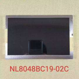 NL8048BC19-02C อุตสาหกรรมจอ LCD, 800 * 480 Lcd จอสัมผัส 550CD / M2 20 Pin