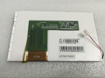 Chi Hsin Innolux 7 นิ้ว คาร์ LCD จอ 800 * 480 พิกเซล แผน LW700AT9009 250cd