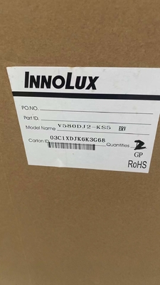 350cd/M2 จอจอ LCD ขนาดใหญ่ 76PPI Innolux 58