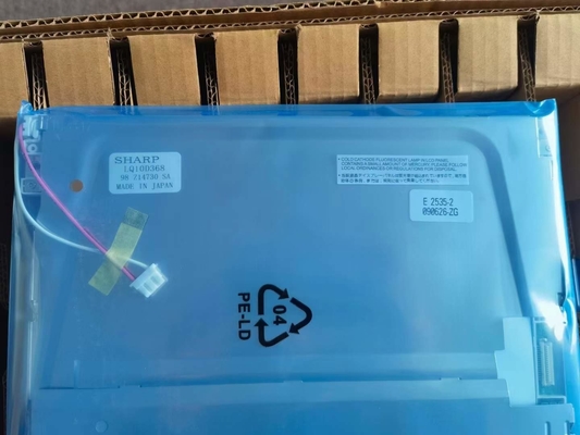 IPS Sharp Industrial Lcd Panel LQ10D368 640*480 10.4 นิ้ว 200cd/M2 76PPI